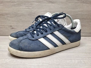 Herren Adidas Originals " Gazelle " Navy Wildleder Turnschuhe BB5478. UK Größe 7. - Bild 1 von 14