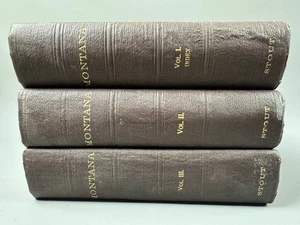 1921. Montana. STOUT. 3 VOL. SET. History, Biographical, Genealogy, Families HC - Picture 1 of 20