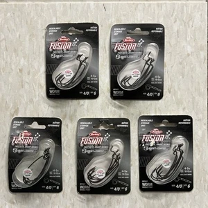 5 Packs - Berkley Fusion 19 OffSet EWG Needle Point Hooks 4/0 Qty: 6 ( 30 Total) - Picture 1 of 2