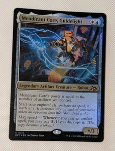 MTG *FOIL * Aetherdrift Rare MENDICANT CORE, GUIDELIGHT NM - Imagen 1 de 1