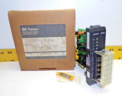 Nuevo módulo de salida de CA aislado de 4 circuitos GE Fanuc Series One IC610MDL176A Foto 1 de 4