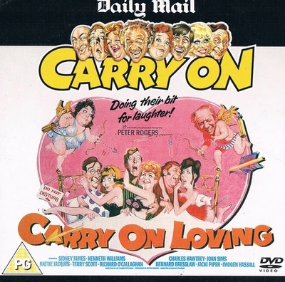 Carry On - Loving  - Sid James, Kenneth Williams - Full Film Promo DVD - Image 1 of 2