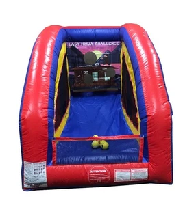 Tragbare versiegelte Flugzeugzelle Spiel 8x6 letzter Ninja mit integriertem Gebläse und 6 Bällen - Bild 1 von 7