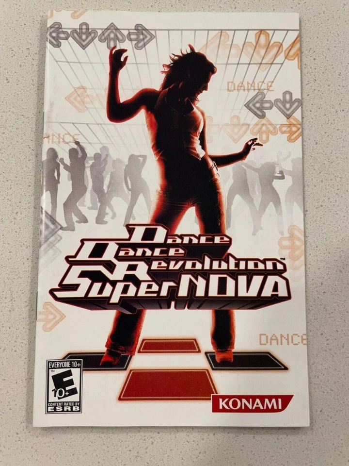 DANCE DANCE REVOULTION SUPERNOVA - PLAYSTATION 2 PS2 - INSTRUCTION MANUAL ONLY - Image 1 of 1