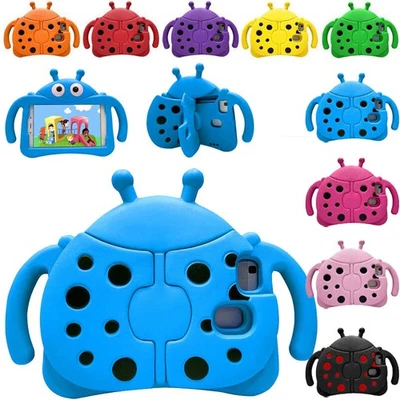 For Samsung Galaxy Tab A7 Lite 8.7 A 3 4 8.0 Case Kids Portable Grip Stand Cover - Image 1 of 4