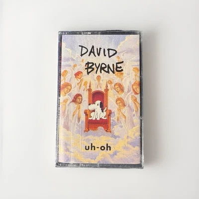 David Byrne Uh-Oh Cassette Tape 1992 New Sealed Mint Columbia - Image 1 of 3