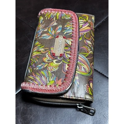 Muñequera Boho Sakroots Estampado Floral Cremallera Completa Foto 1 de 4