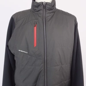 Chaqueta de golf Zero Restriction para hombre talla XL negra serie Tour cremallera completa - Imagen 1 de 14
