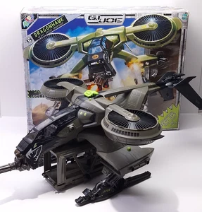 GI JOE SIGMA 6 DRAGONHAWK HELICÓPTERO DE ATAQUE Hasbro 2006 vehículo de envío descendente - Imagen 1 de 15