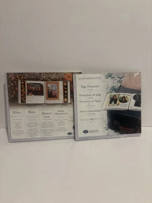 NEW Creative Memories 7x7 White Scrapbook Pages & Page Protectors 12 Of Each