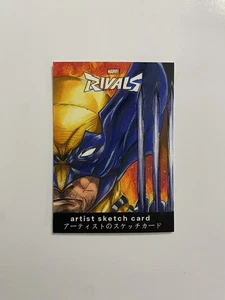 2025 Rivals Japan Studio MARVEL Wolverine Sketch Card 1/1 - Picture 1 of 7