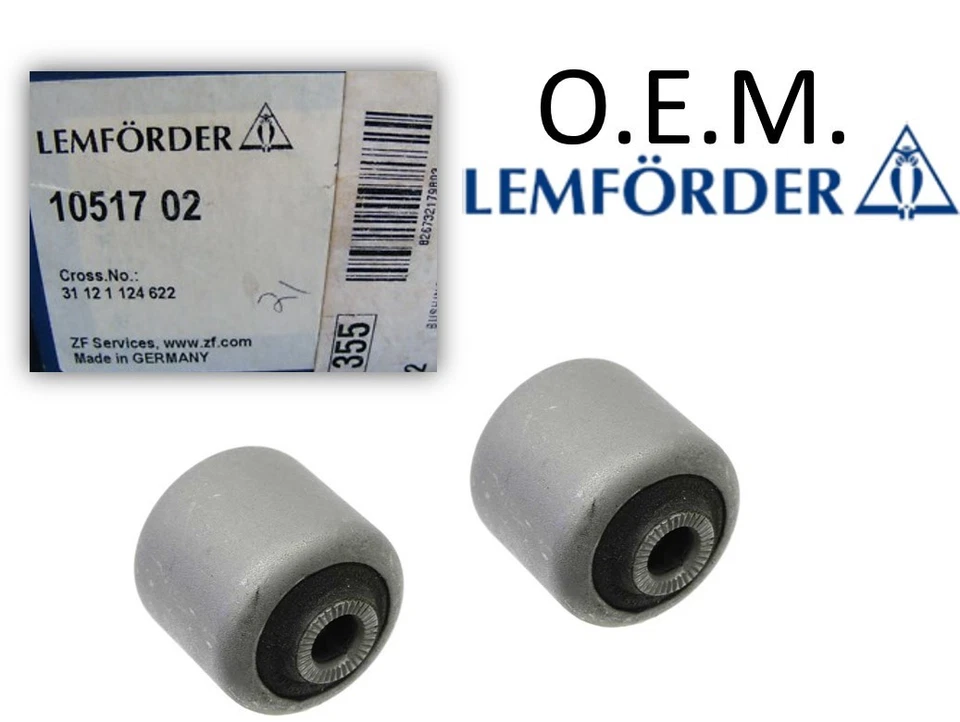 2 OEM Left+Right Front Lower Control Arm Bushings Mounts Mountings Set for BMW - Image 1 of 1