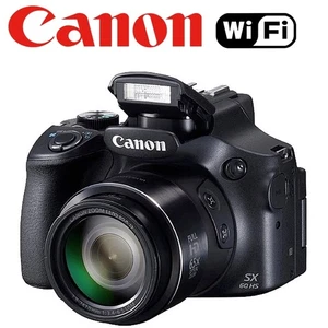 Canon PowerShot SX60 HS 65x Zoom Wi-Fi Compact Camera Used - Picture 1 of 5