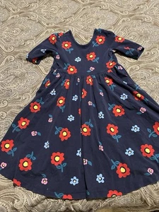 160 /14-16 Girls Hanna Andersson soft skater super twirl dress - Picture 1 of 6