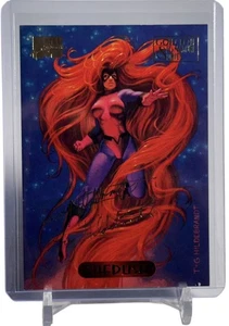 Medusa Marvel Masterpieces 1994 Gold Foil Signature Series Card #73 - Set Break - Bild 1 von 5