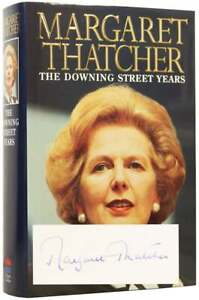 Baroness Margaret THATCHER / The Downing Street Years signiert 1. Auflage