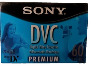 SONY DVC - DVM60PRL - LP:90 - VIDEOCASSETTA DIGITALE - PREMIUM - SPEDIZIONE VELOCE - Foto 1 di 2