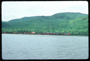 Original Rail Slide - CN Canadian National 2525+ Gorham NH 7-3-1984 - Picture 1 of 1