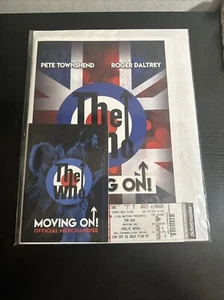 The Who Moving On Tour Booklet & Tickets Tampa Fl The Who - Picture 1 of 22