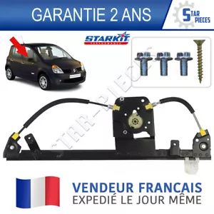 LEVE VITRE AVANT DROIT RENAULT MODUS & GRAND MODUS 2004-2012 8200277578 - Imagen 1 de 3