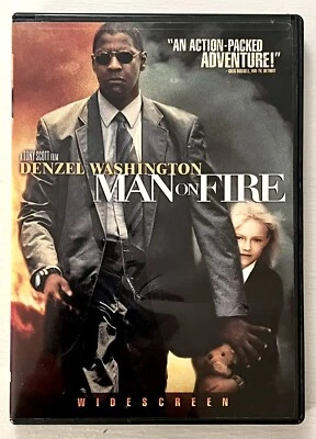 🩸Man on Fire (2004) Widescreen DVD Excellent Condition Tested Works! - Image 1 of 4