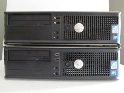Lote de 2 Dell Optiplex 780 Intel E5300 14 GB/8 GB Ram DVD de escritorio sin disco duro sin sistema operativo Foto 1 de 4