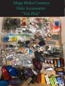 HALO MEGA BLOKS CONSTRUX Accessories & Replacement parts "YOU PICK/CHOOSE" - Picture 1 of 117