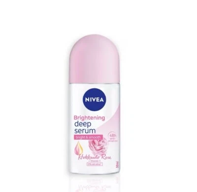 50ml X 4 Bottle - NIVEA Deodorant Deep Brightening Serum Hokkaido Rose Roll On - Image 1 of 4