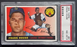 BB - 1955 - Topps - #87 - Frank House - PSA 8 - NM-MT - Bild 1 von 3