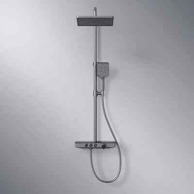 Duschsystem Mit Thermostat Duscharmatur Handbrause Duschset Regendusche EMKE - Bild 1 von 4