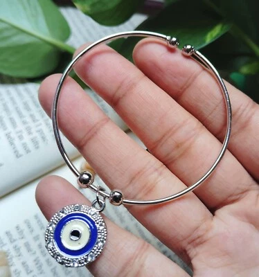 Healing Evil Eye Kristall Armband, Böser Schutz Armband, Nazar Boncuk Armband - Bild 1 von 4