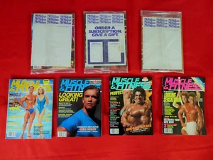 ( 7 ) 1988 MUSCLE & FITNESS MAGAZINES / ( 3 ) UNOPENED, MARCH, APRIL, SEPTEMBER - Picture 1 of 7