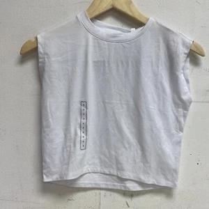 DSG Girl's Performance Muscle Casual Relaxed Tank Pure White DAG13100 - Picture 1 of 4