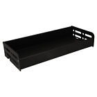 (Black) Decorative Storage Shelves Strong Load Bearing Capacity Floating
