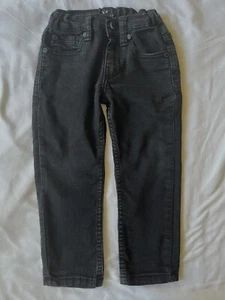 Steve's Jeans Girls Black Jeans 2T Adjustable Waist Skinny Belt Loop Stretch - Picture 1 of 8
