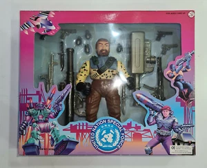 Vintage 1995 HINSTAR UNITED NATIONS SPECIAL FORCES GREY WOLF figure NEW UNOPENED - Picture 1 of 6