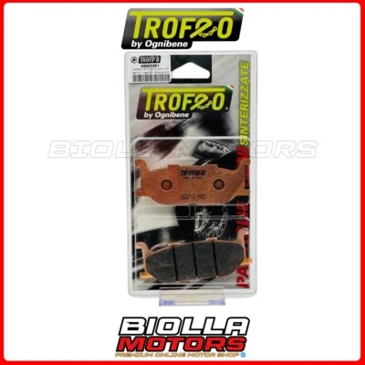 43023301 PASTIGLIE FRENO ANTERIORI TROFEO YAMAHA XV VIRAGO 1100 1995 SINTERIZZAT Foto 1 de 4