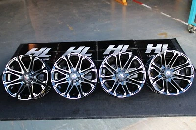 YAMAHA BIG BEAR 400 SRA 12" HL3 M ALUMINUM ATV WHEELS ( SET 4 ) SRA1CA - Image 1 of 3