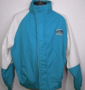 Vintage Minnesota Lotterie Farbe Jacke Gr. 2XL Unisex Nylon Futter Logo - Bild 1 von 8