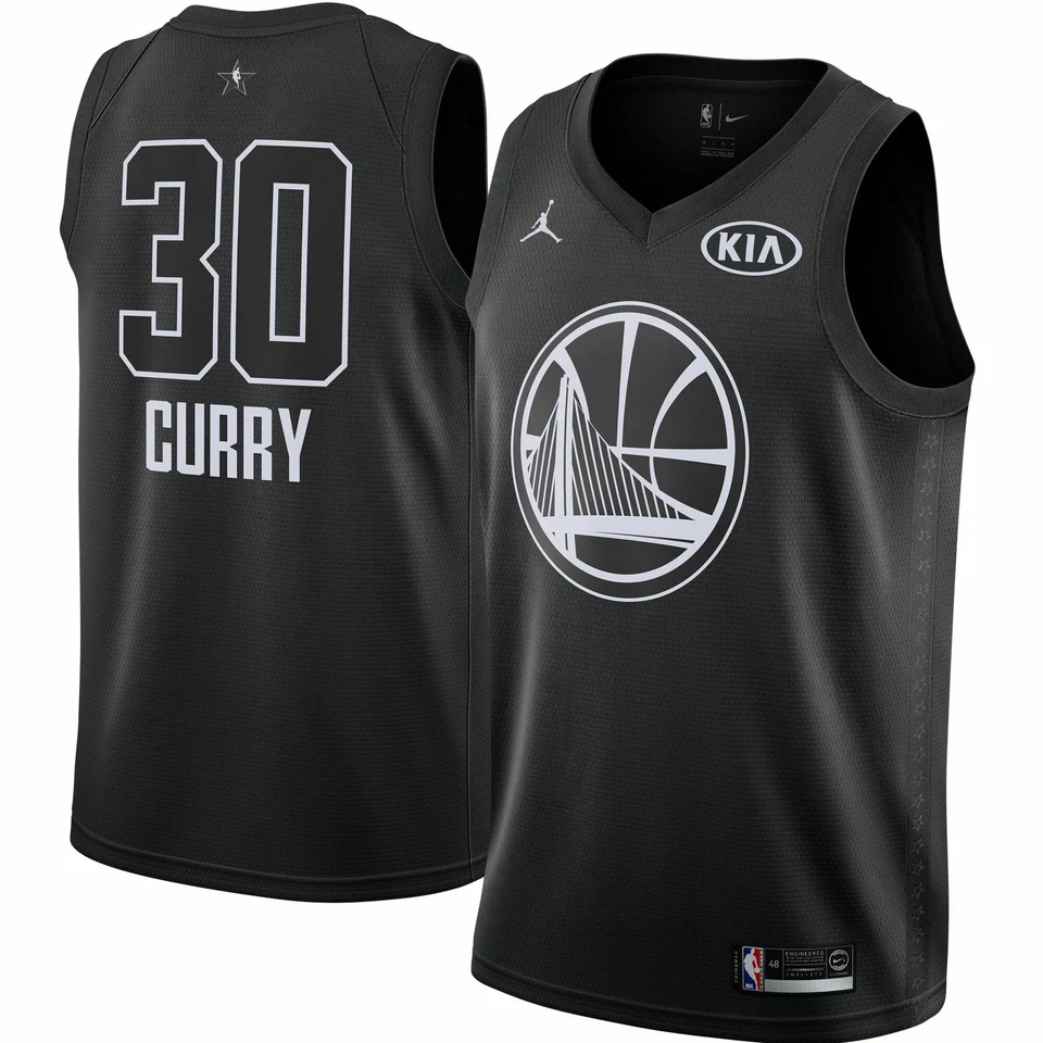[9Z2B7BY3P-CURRY] Camiseta Swingman Juvenil Air Jordan GS Warriors "2018 Allstar" Foto 1 de 1