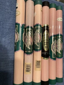 Lot of 6 New 5 Charles Craft And 1 Mcg Textile Cross Stitch Fabric In Pinks - Picture 1 of 3