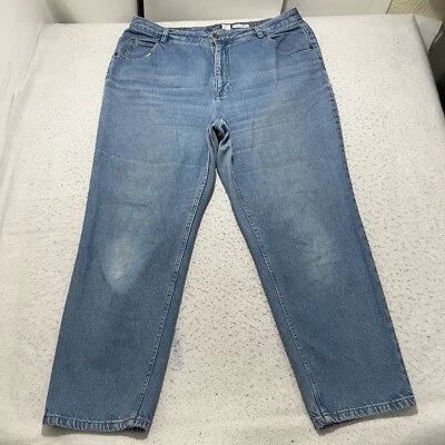Liz Claiborne Women's 18W Classic Fit Straight Leg Jeans Have To Have Distressed - Image 1 of 4