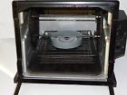 Ronco Compact Showtime Rotisserie & Bbq Oven Used Black Model 3000