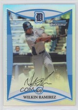 2008 Bowman Draft Prospects Chrome Refractor Wilkin Ramirez #BDPP105