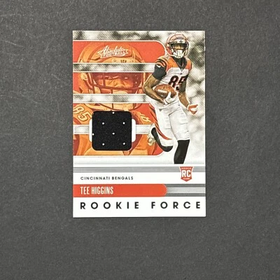 2020 Panini Absolute - Rookie Force Relics #10 Tee Higgins (MEM, RC) - Image 1 of 2