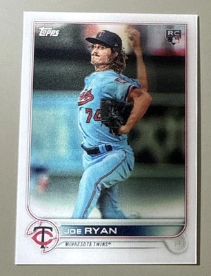 2022 Joe Ryan Rookie Card - Topps Series 2 3-D - #390 Minnesota Twins  - Image 1 of 4