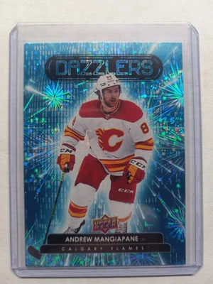 2022-23 Upper Deck Series 1 Blue Dazzlers #DZ-49 Andrew Mangiapane - Image 1 of 3