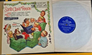 Santa Claus In Person RCA Victor Records 33 RPM Vinyl - No Book - 1959 Christmas - Picture 1 of 2