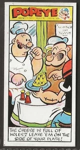PRIMROSE-POPEYE 1960 (2ND SERIES)-#21- QUALITY CARD!! - Picture 1 of 2