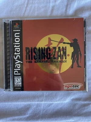 Rising Zan: The Samurai Gunman (Sony PlayStation 1, 1999) Complete CIB +Reg Card - image 1 of 4